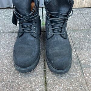 Timberland Men's Black Nubuck Boots
